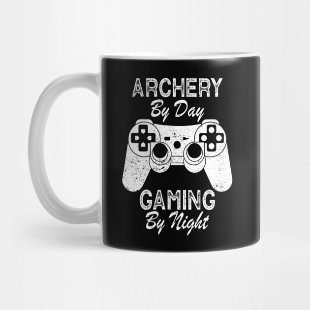 Archery By Day Gaming By Night by ChrifBouglas